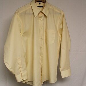 GEOFFERY BEENE DRESS SHIRT 17.5 NECK       SLEEVES 34/35